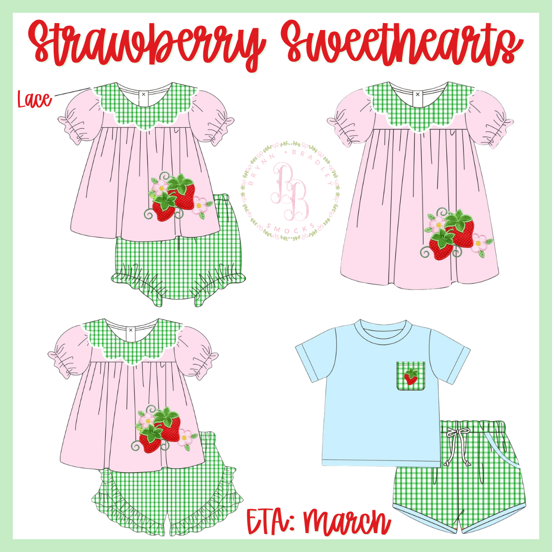 Preorder: Strawberry Sweethearts Collection - ETA: March
