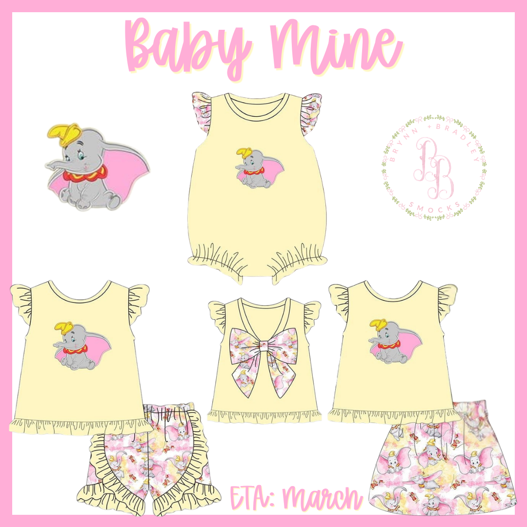 Preorder: Baby Mine Collection - ETA: March