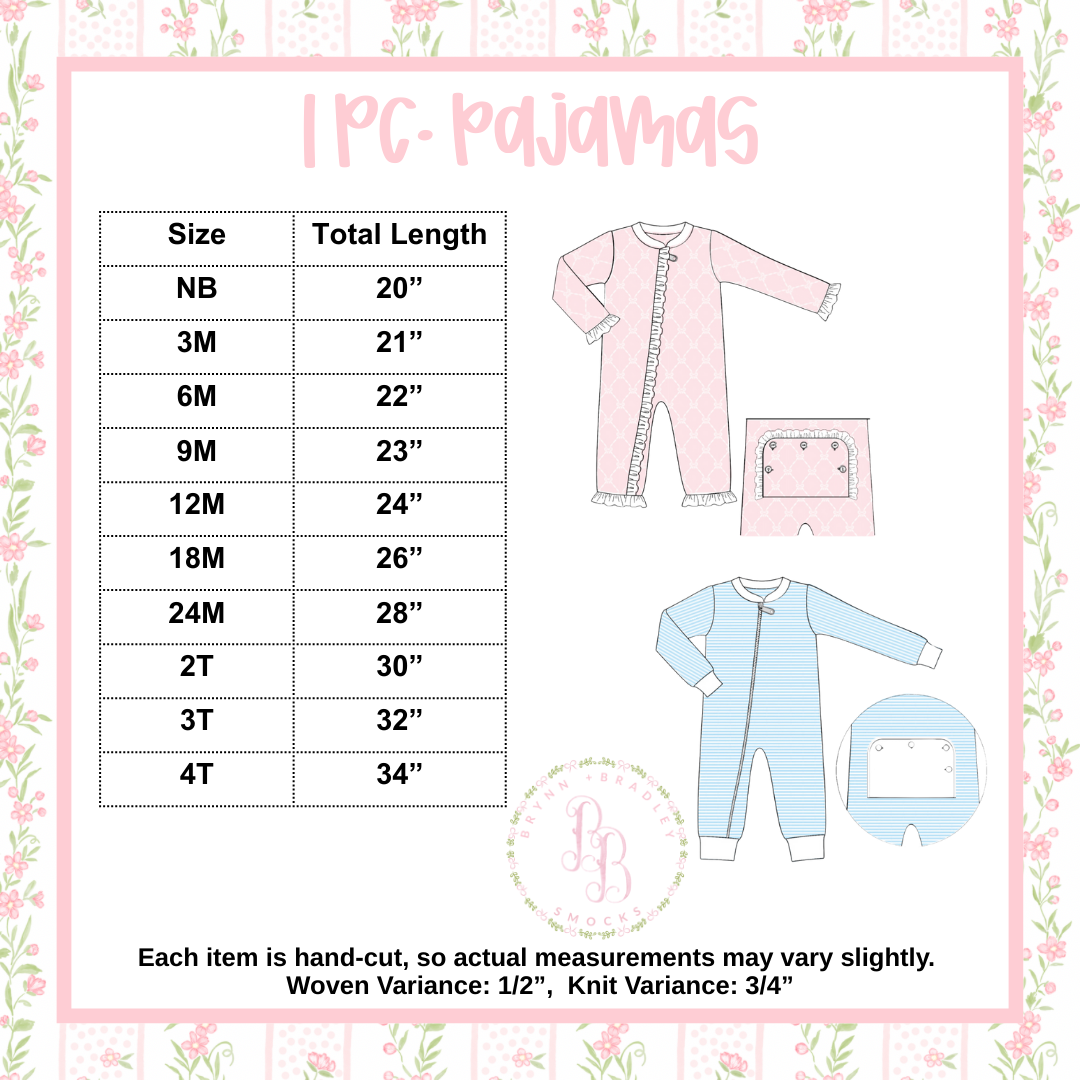 PO29: Toyland Family Pajamas Boy Zippy