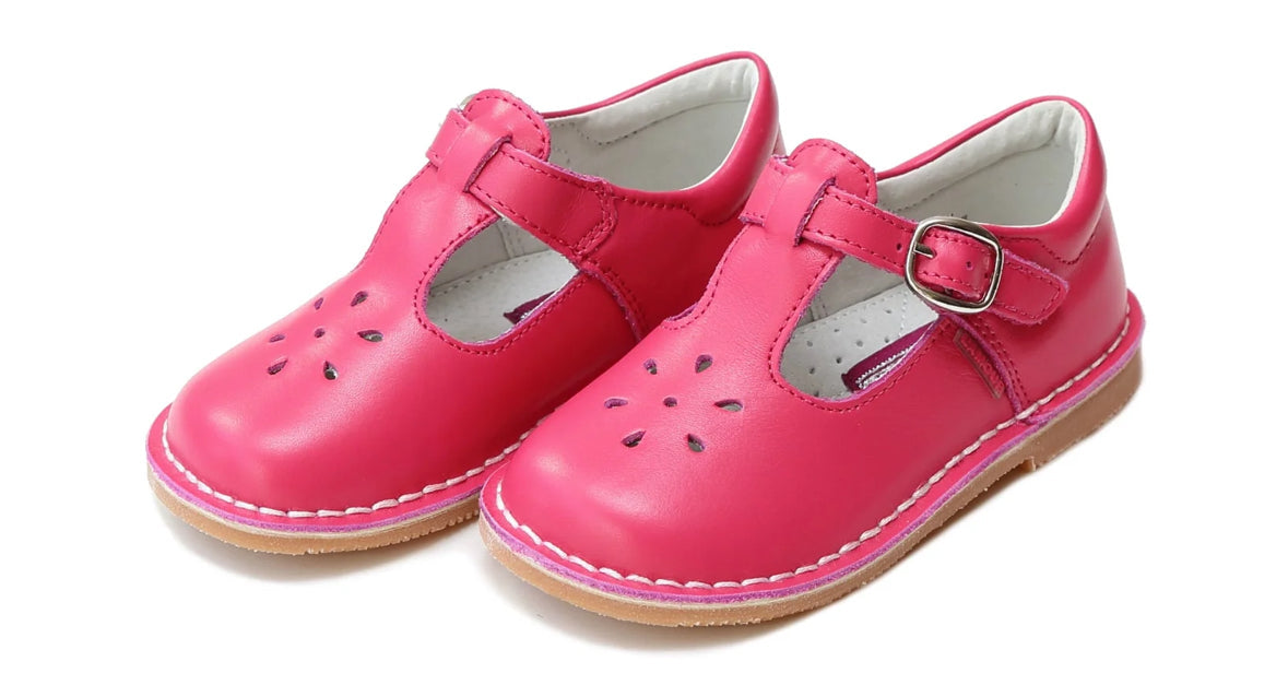 Preorder: Joy Classic Leather T-Strap Mary Jane Shoe