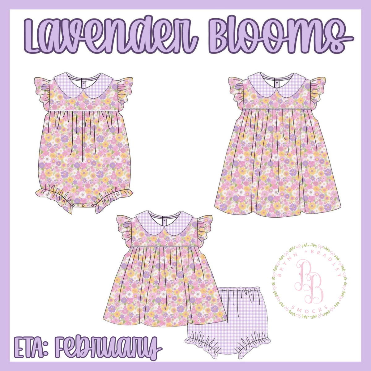 Preorder: Lavender Blooms Collection - ETA: February