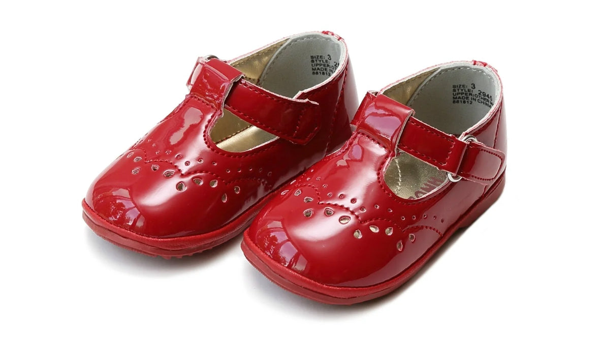 Preorder: Birdie Leather T-Strap Mary Jane Shoe