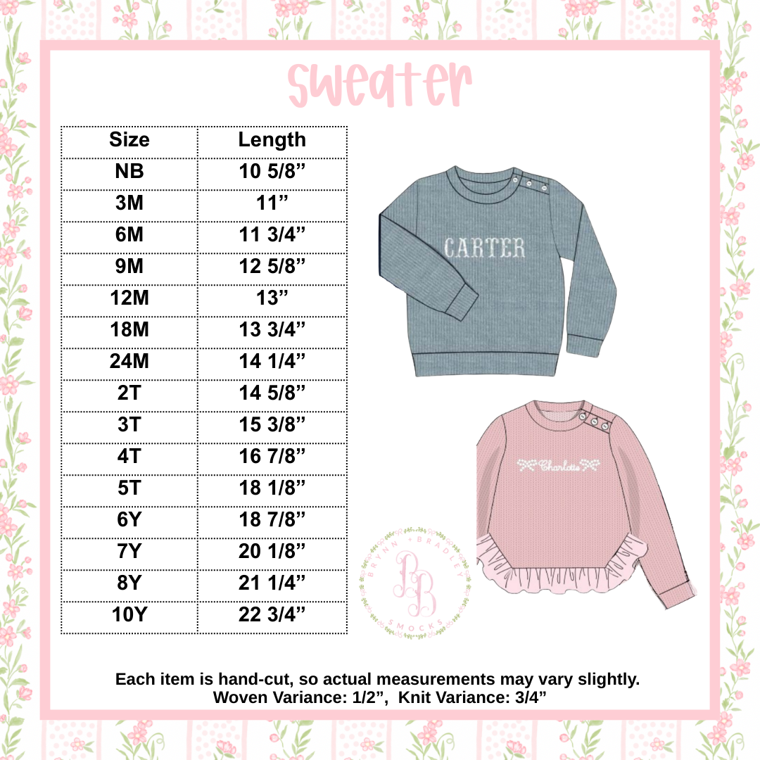 Child’s Sweater