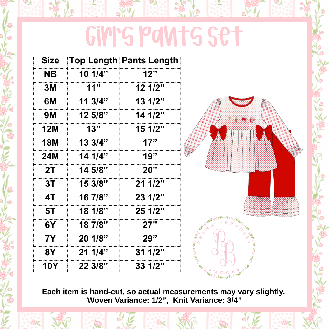 PO28: Fun at the Fair Girl Pants Set