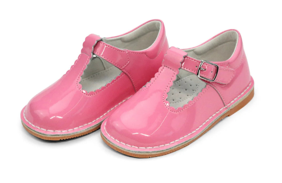 Preorder: Selina Scalloped T-Strap Mary Jane Shoe