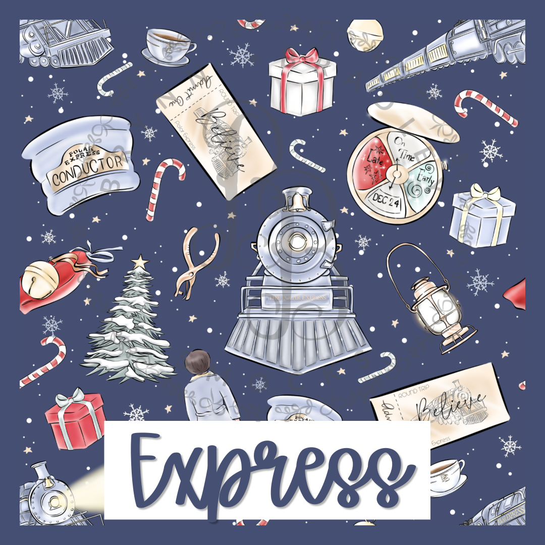 WS Preorder: Christmas Bamboo: All Aboard the Express Collection- ETA: October