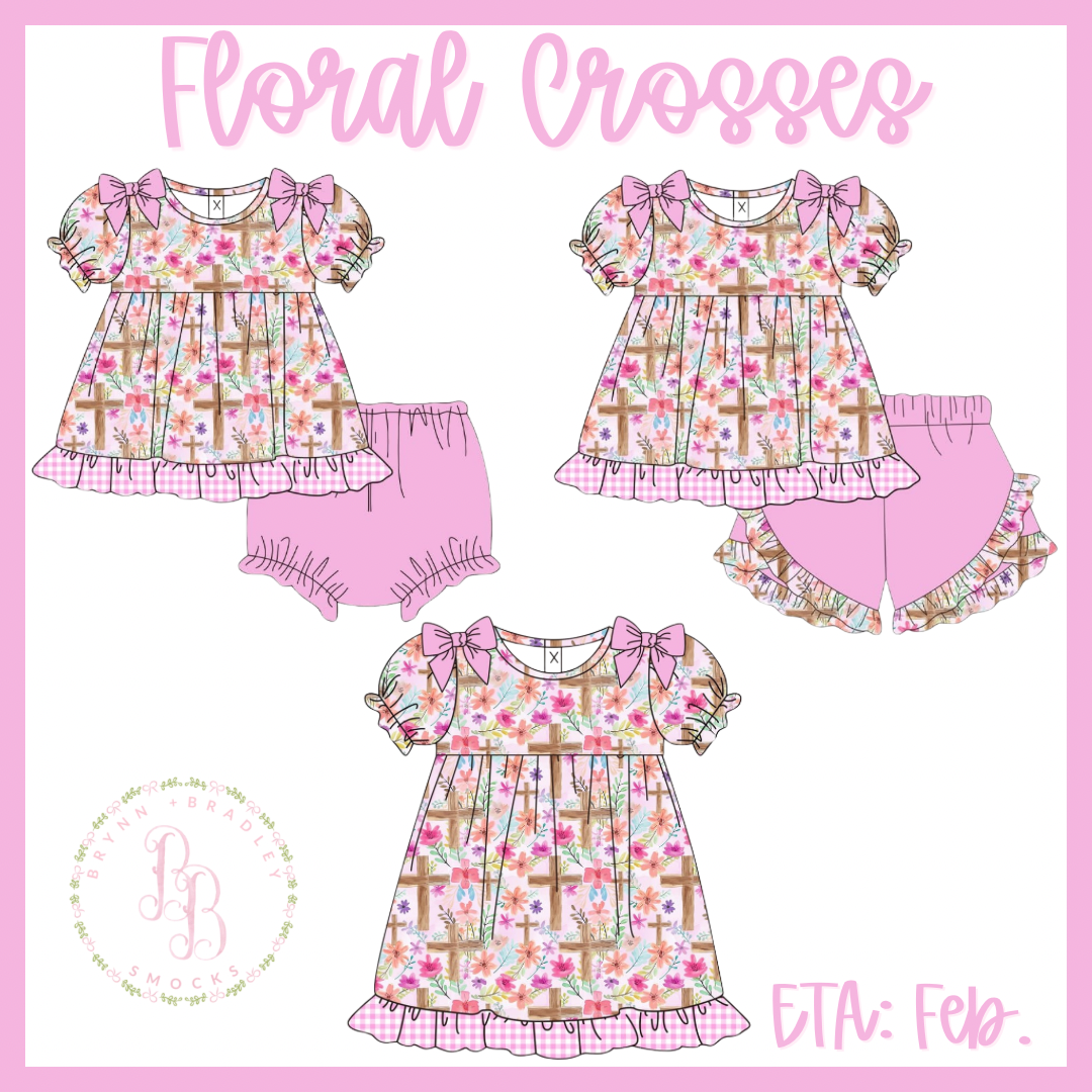 Preorder: Floral Crosses Collection - ETA: February