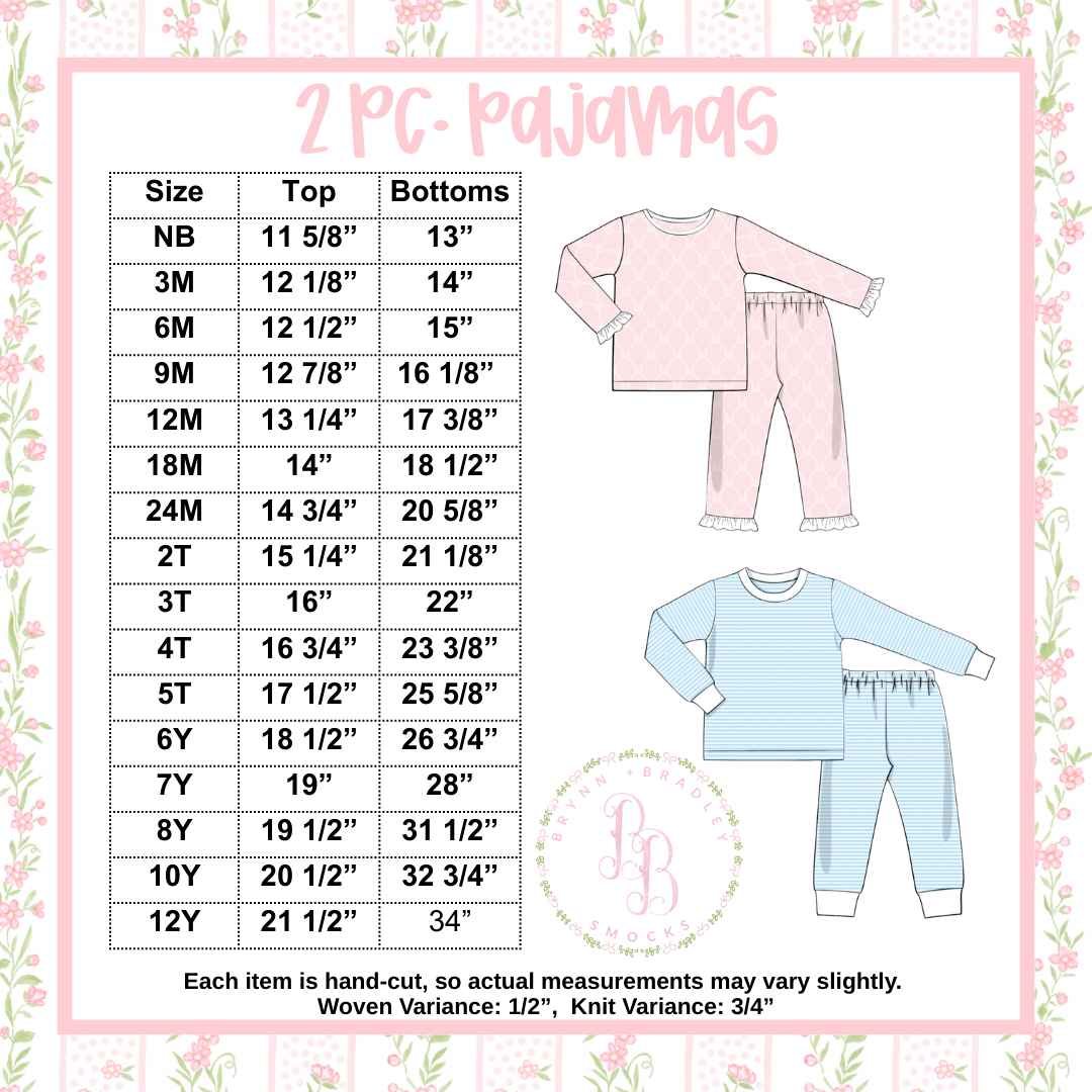 PO29: Toyland Family Pajamas Boy Pants Set