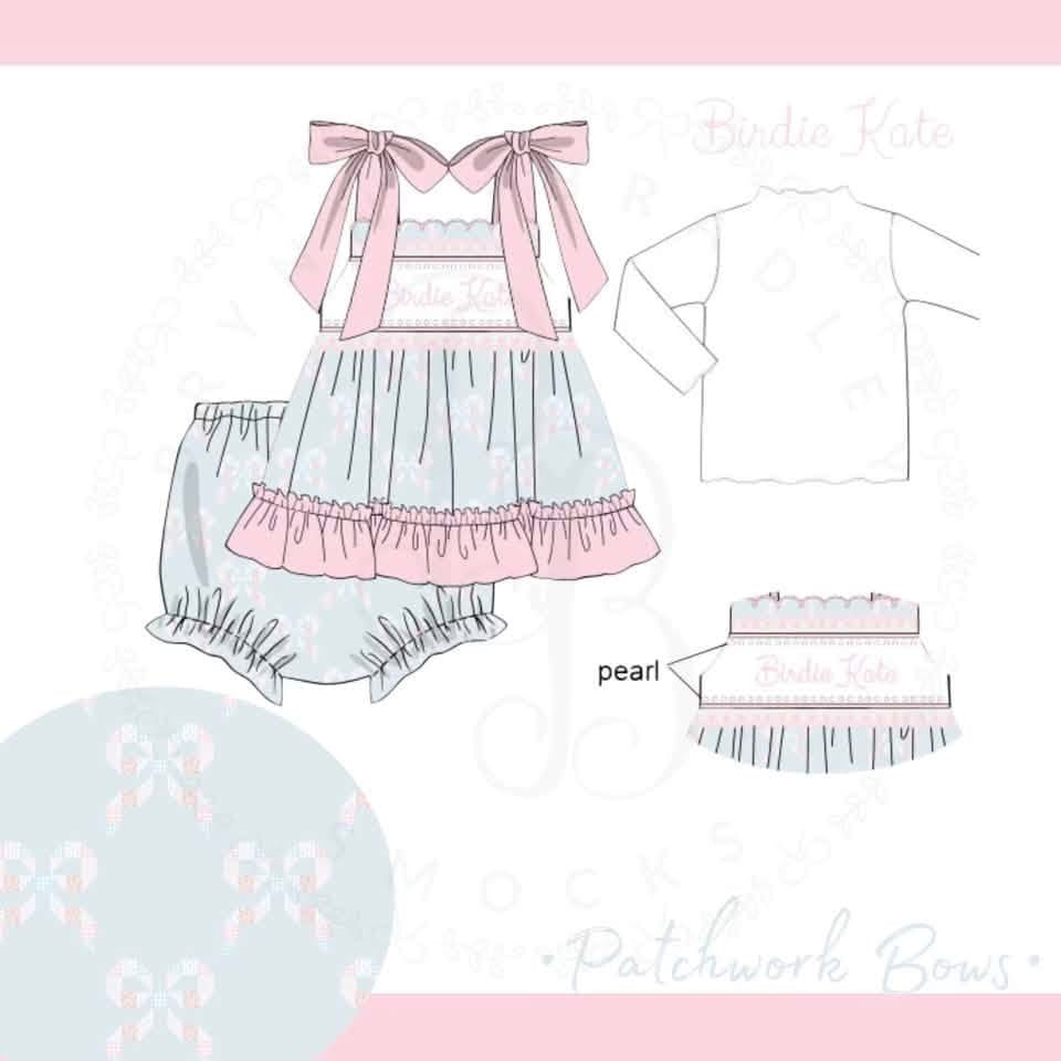 Preorder Patchwork Bows- ETA: December