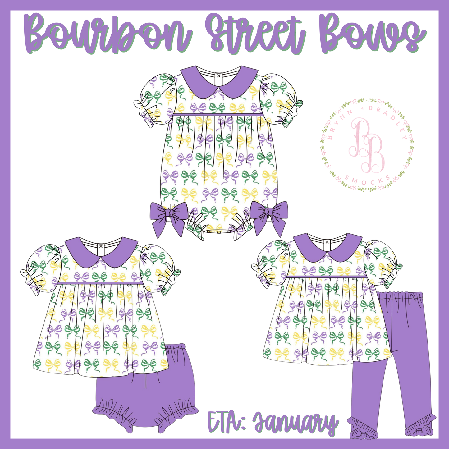 Preorder: Bourbon Street Bows Collection - ETA: January