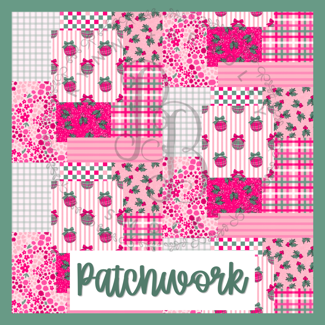 WS Preorder: Christmas Bamboo: Patchwork Collection- ETA: October