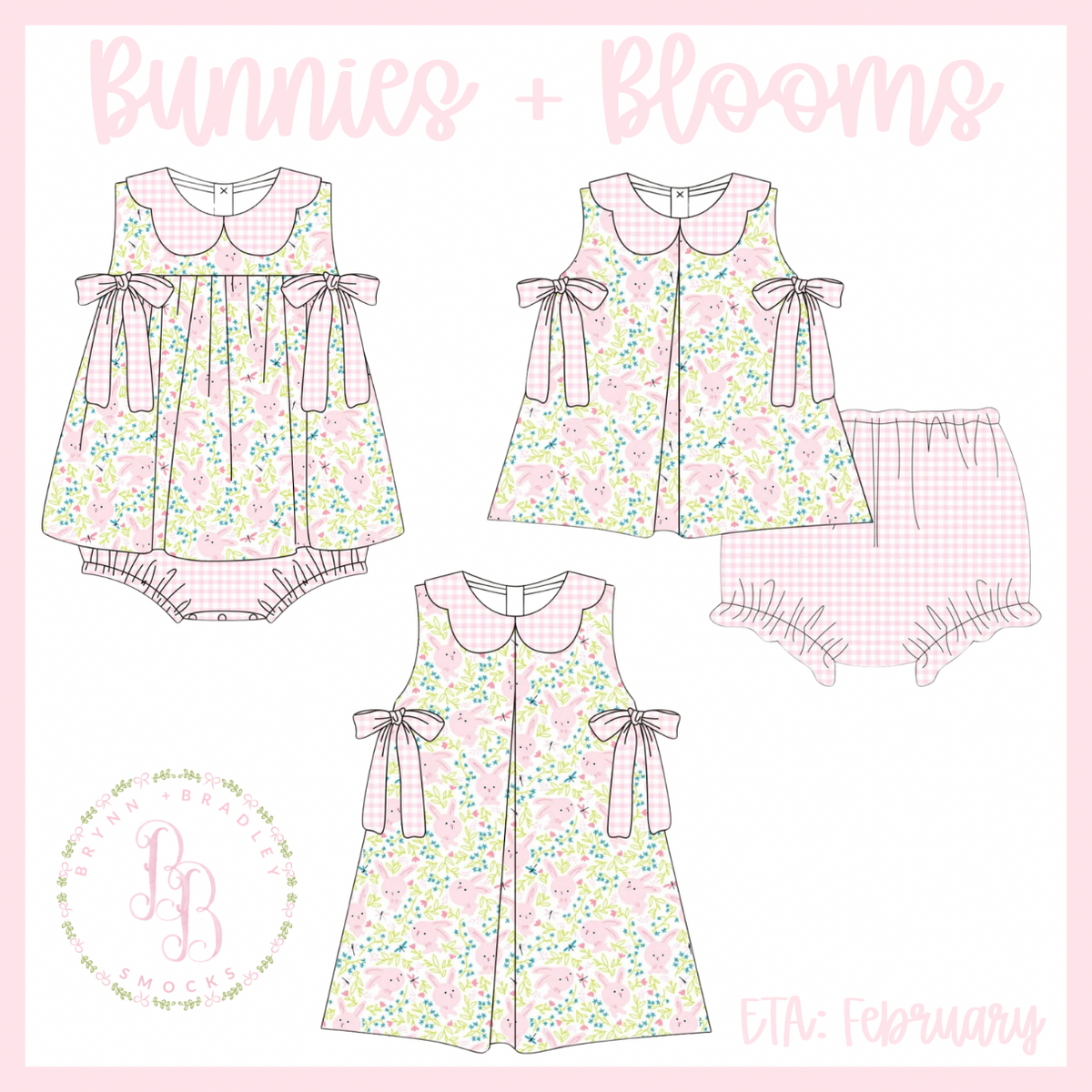 Preorder: Bunnies + Blooms Collection - ETA: February