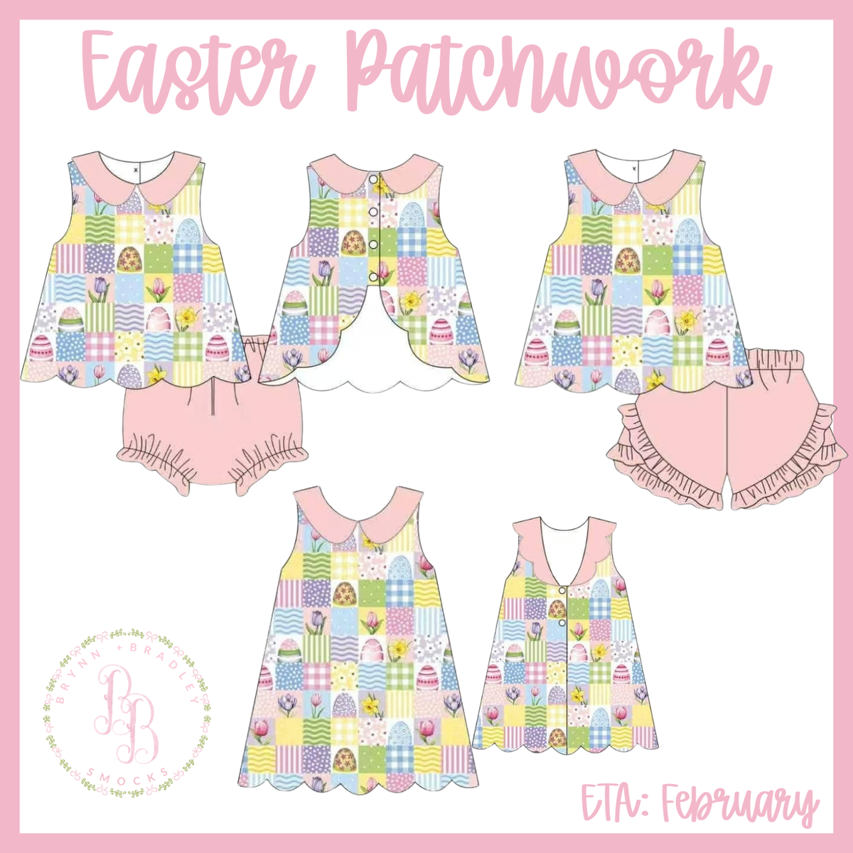 Preorder: Easter Patchwork Collection - ETA: February