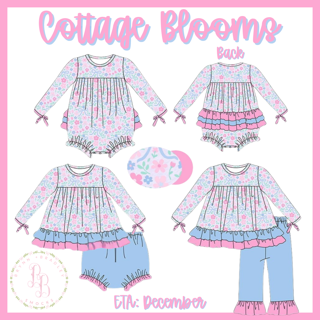 Preorder: Cottage Blooms Collection - ETA: December