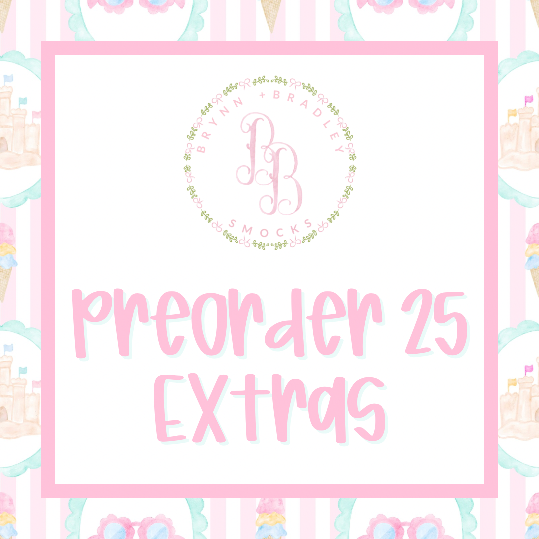 Preorder 25 Extras