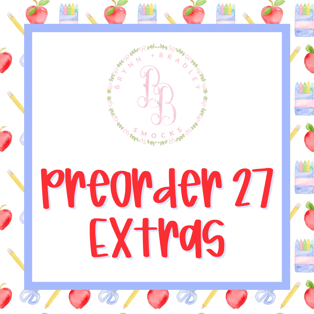 Preorder 27 Extras