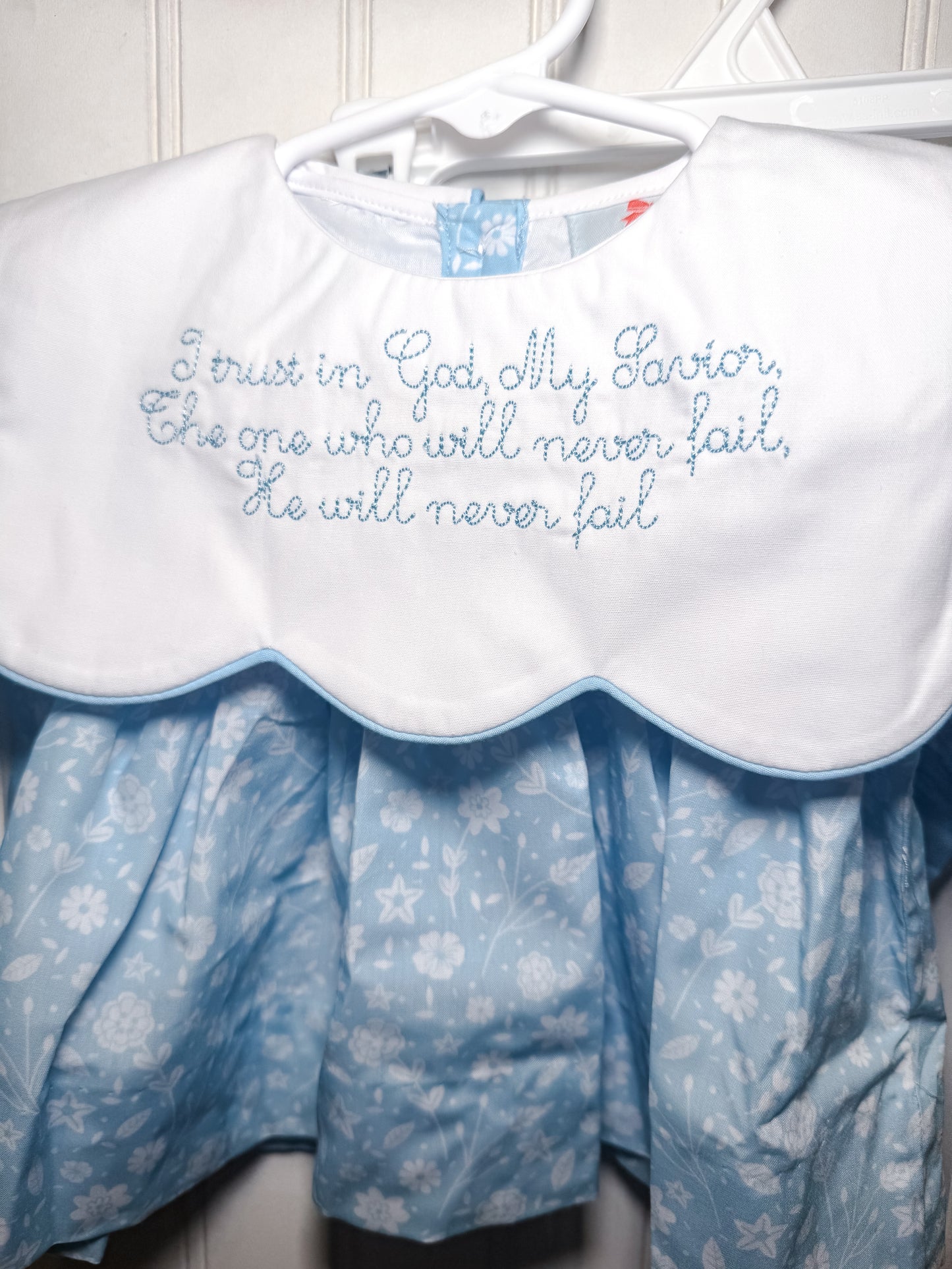 Trust in God Girl Dress