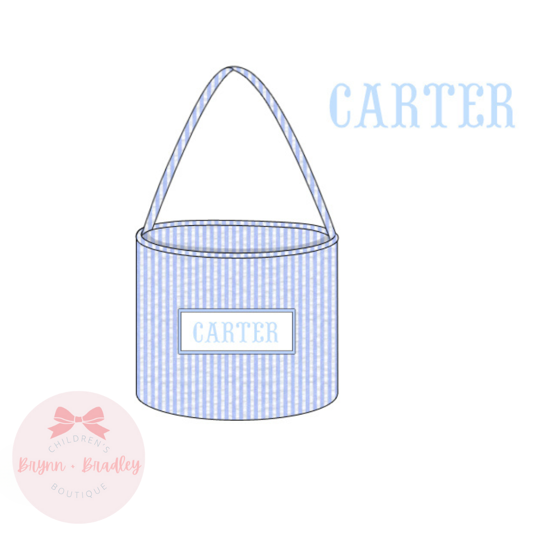 WS PO13 Name Smocked Baskets Collection