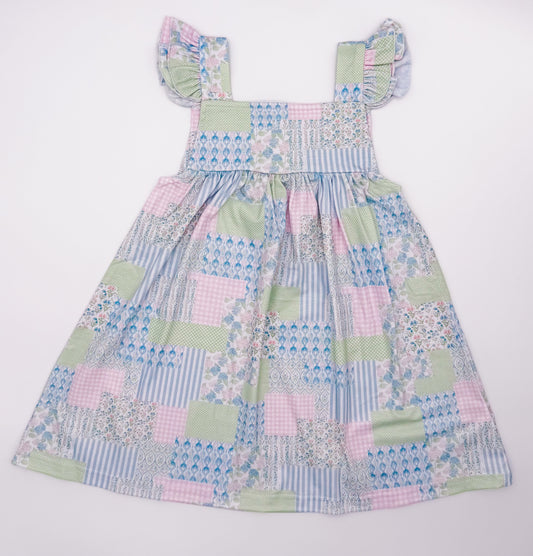 RTS: Patchwork Dreams Girl Dress