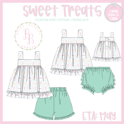 RTS: Sweet Treats Girl Diaper Set