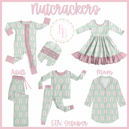 WS Preorder: Christmas Bamboo: Nutcrackers Collection- ETA: October