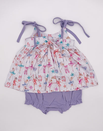 RTS: Tiny Dancer Girl Diaper Set
