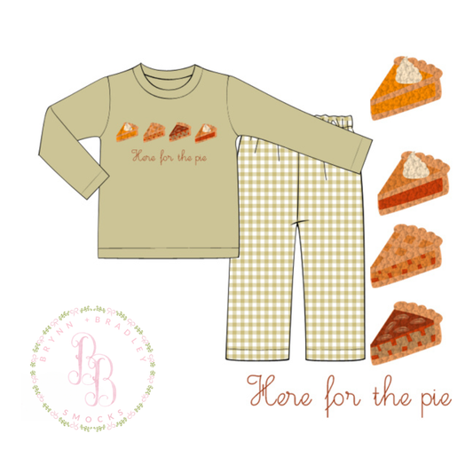 PO28: Here for the Pie Boy Pants Set