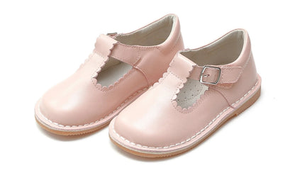 Preorder: Selina Scalloped T-Strap Mary Jane Shoe