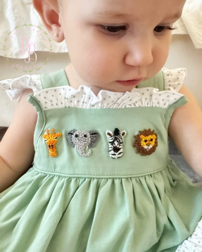RTS: Zoo Friends Girl Skirted Bubble