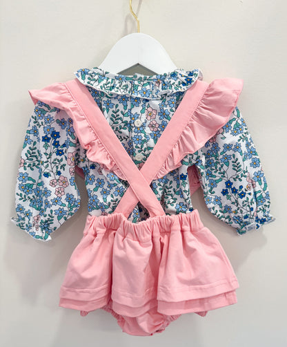 RTS: Bowtanical Vines Girl Skirted Bubble Set