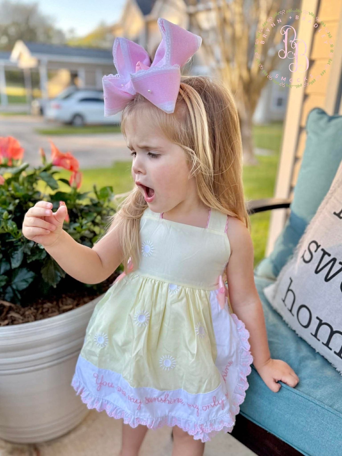 RTS: You Are My Sunshine Girl Skirted Bubble