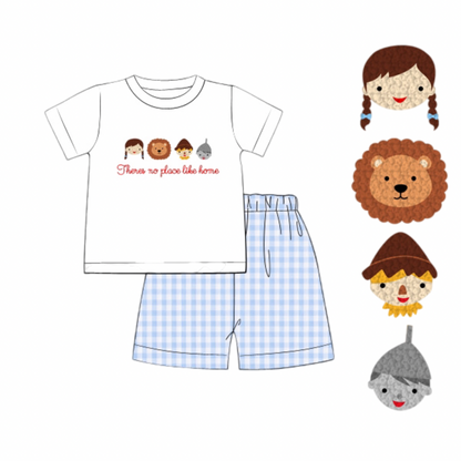 RTS: No Place Like Home Boy Shorts Set