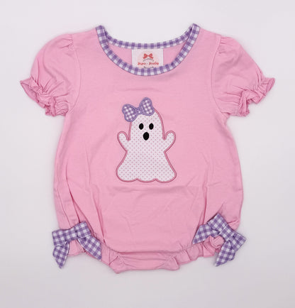 RTS: Gingham Ghosts Girl Bubble