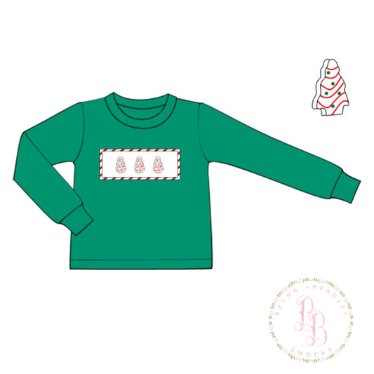 PO30: O Christmas Tree Boy Shirt Only- ETA: October