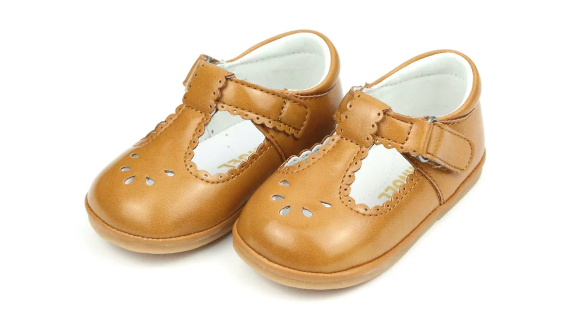 Preorder: Dottie Scalloped T-Strap Mary Jane Shoe
