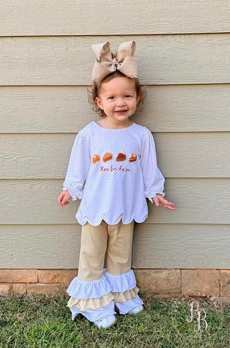 RTS: Here for the Pie Girl Pants Set