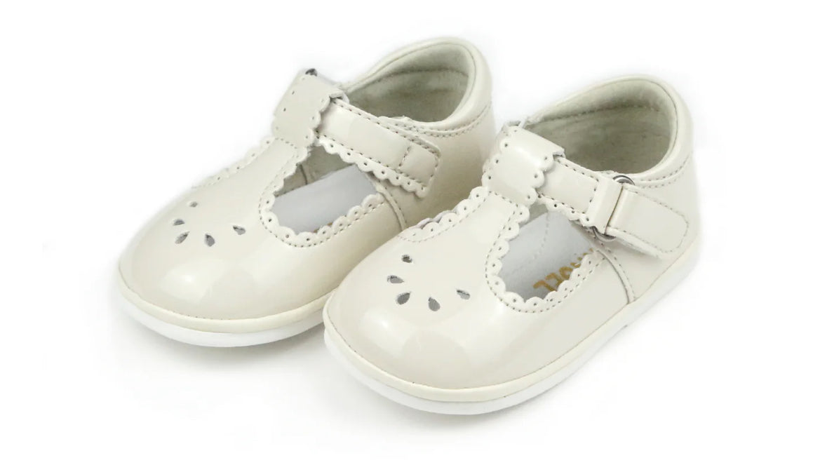 Preorder: Dottie Scalloped T-Strap Mary Jane Shoe