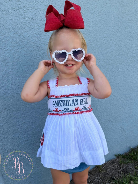 RTS: American Cuties “American Girl” Girl Diaper Set