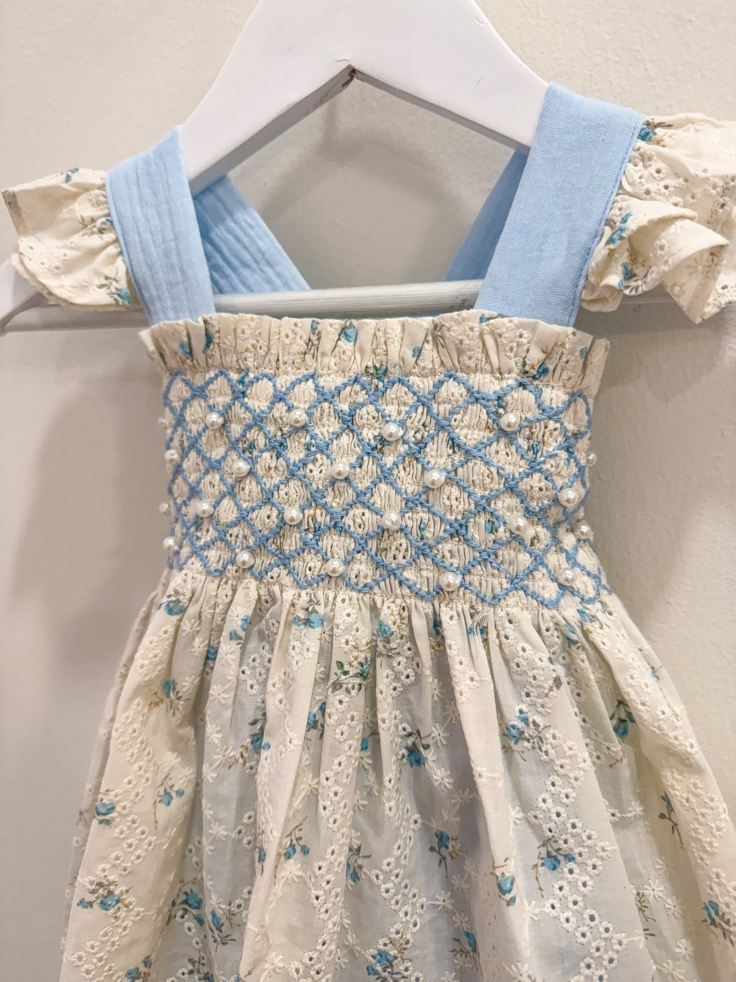 RTS: Vintage Rosebuds Girl Skirted Bubble