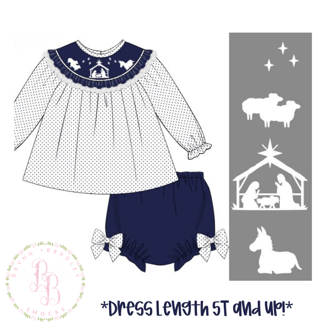 PO29: The Greatest Gift Girl Diaper Set + Dress
