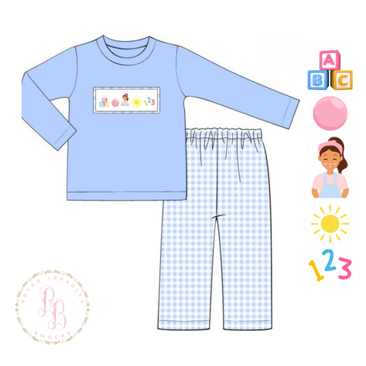 PO31: Hi Friends Boy Pants Set- ETA: December