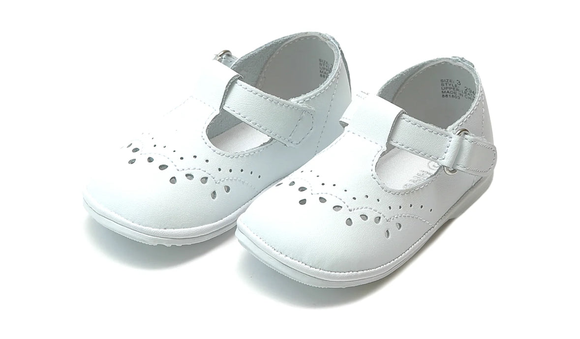Preorder: Birdie Leather T-Strap Mary Jane Shoe