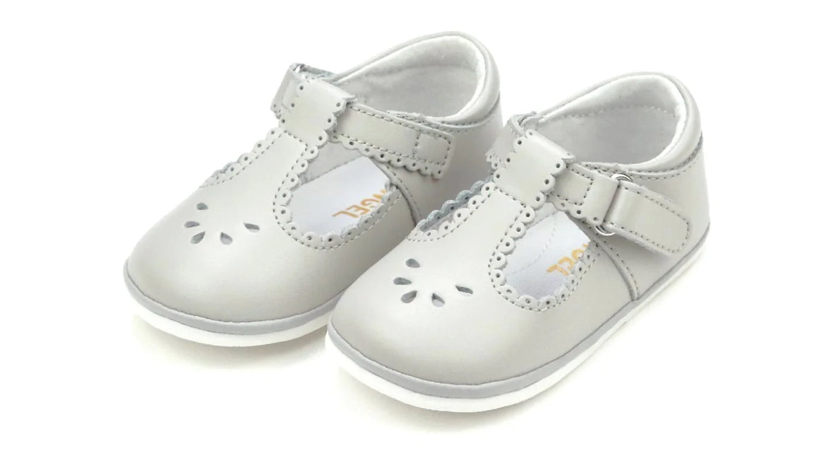 Preorder: Dottie Scalloped T-Strap Mary Jane Shoe