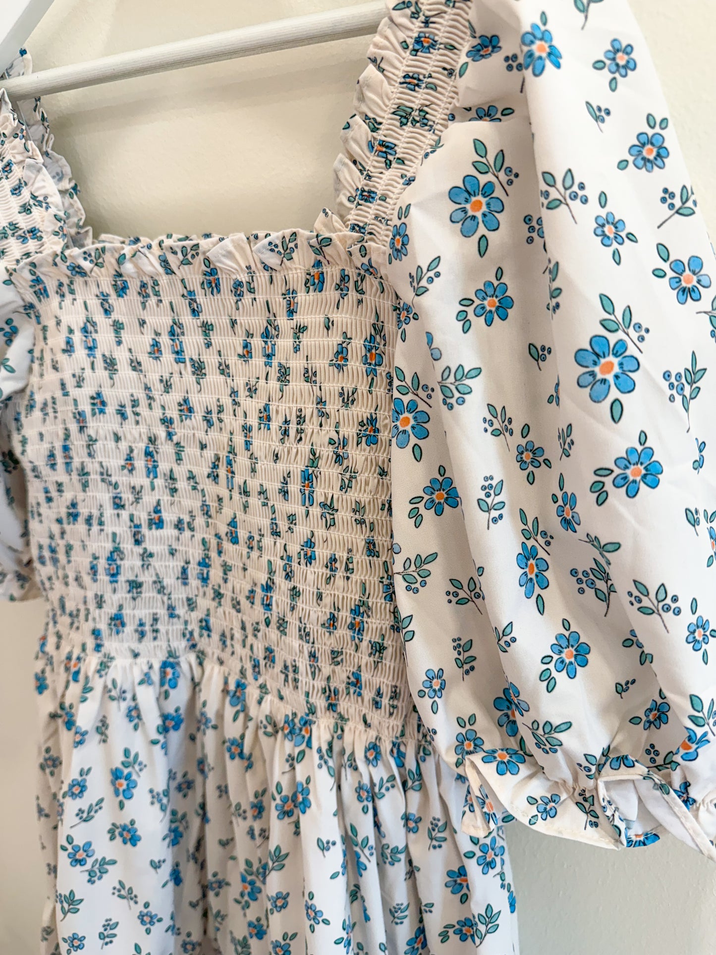 RTS: Bluebell Blooms Mom Midi Dress
