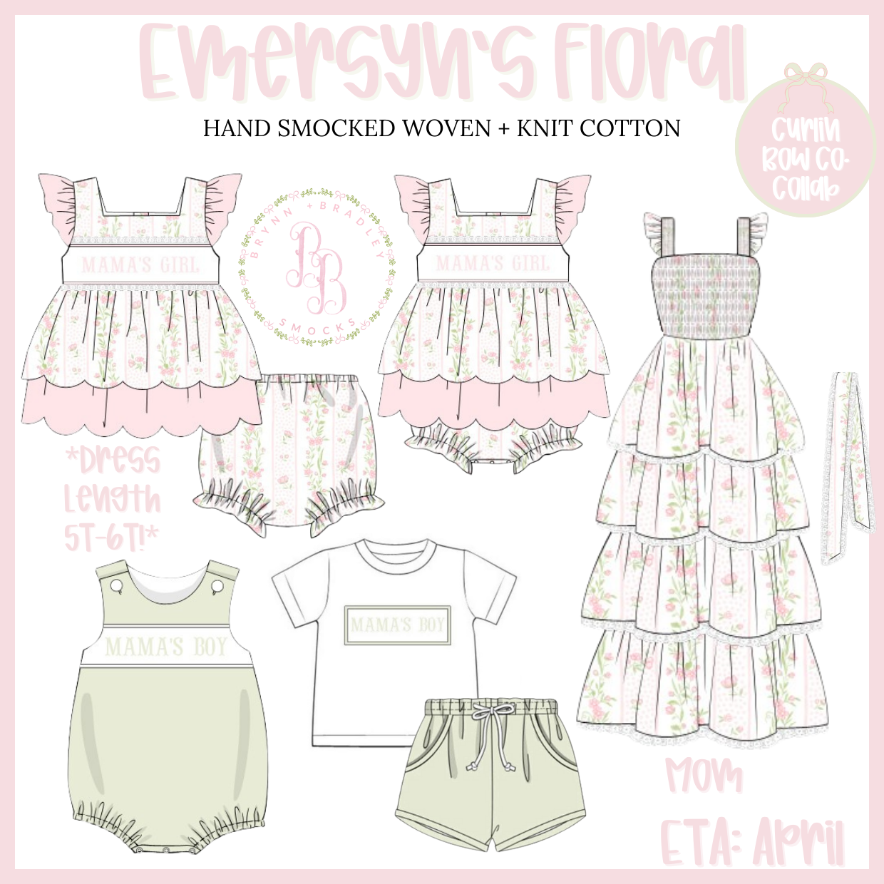 RTS: Emersyn’s Floral Mom Maxi Dress