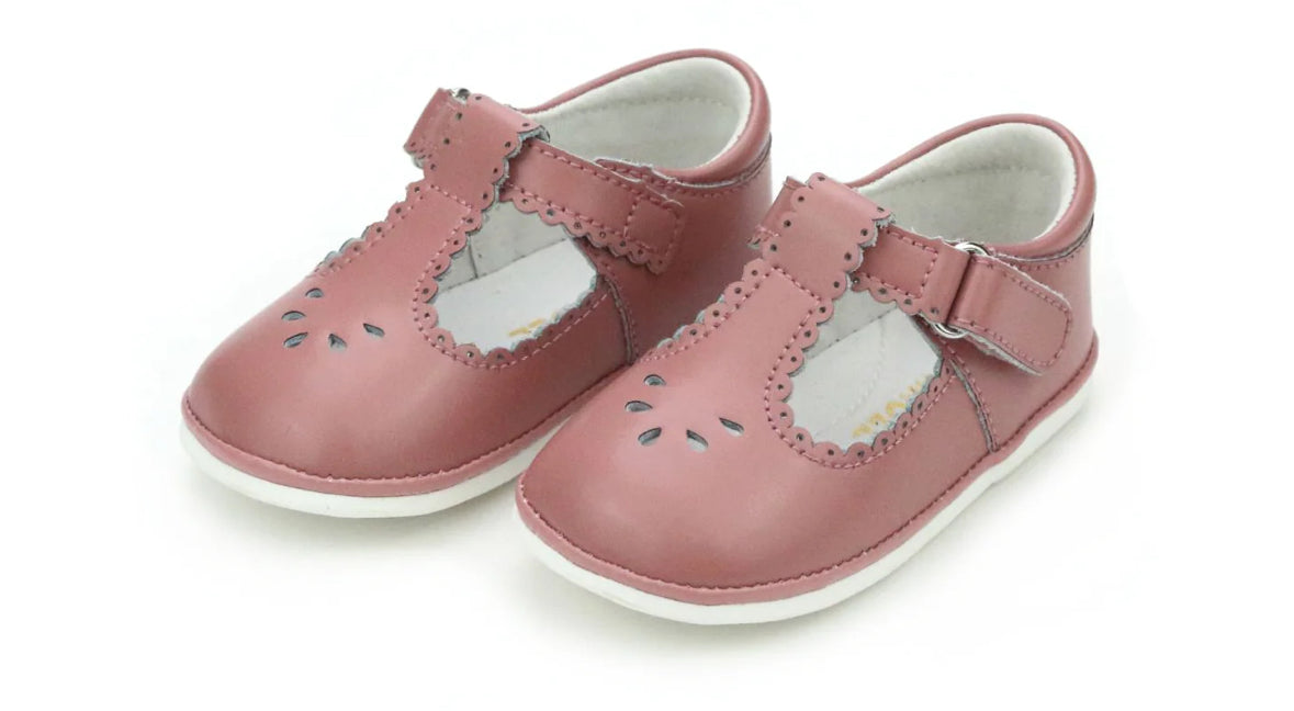 Preorder: Dottie Scalloped T-Strap Mary Jane Shoe