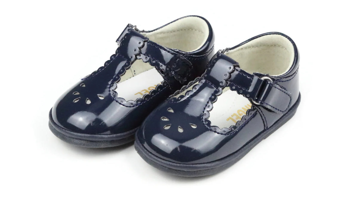Preorder: Dottie Scalloped T-Strap Mary Jane Shoe