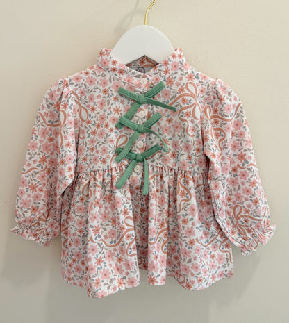 RTS: Mom + Me Fall Floral Girl Diaper Set + Dress