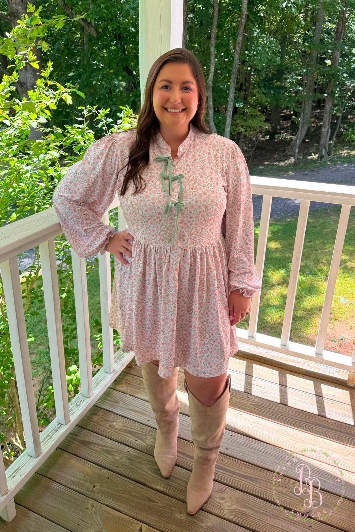 RTS: Mom + Me Fall Floral Mom Mini Dress