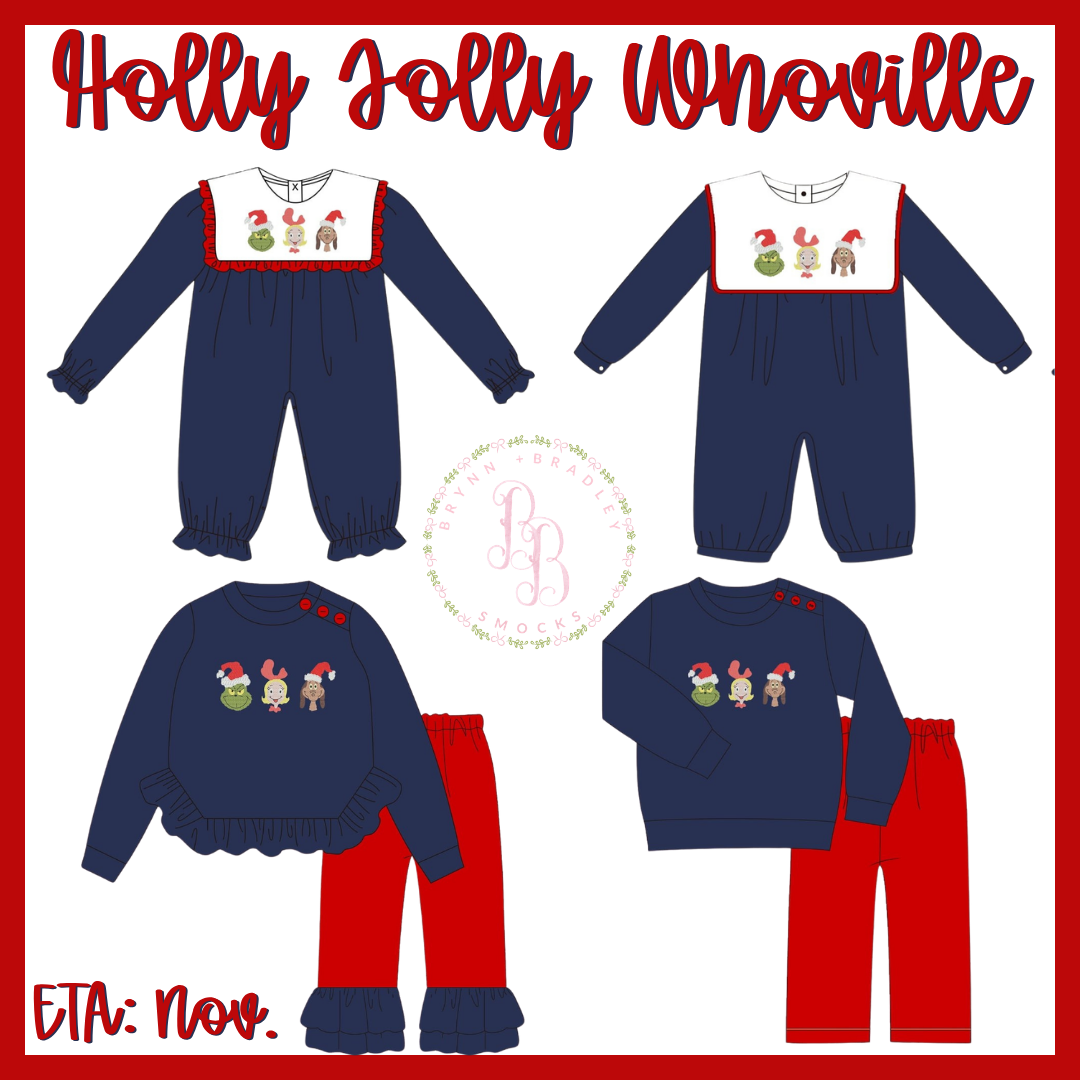 Preorder: Holly Jolly Whoville Collection - ETA: November